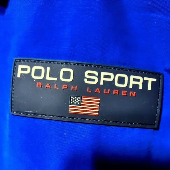 NWT POLO SPORT Ralph Lauren Colorblock Hooded Windbreaker Jacket size L - Picture 13 of 16